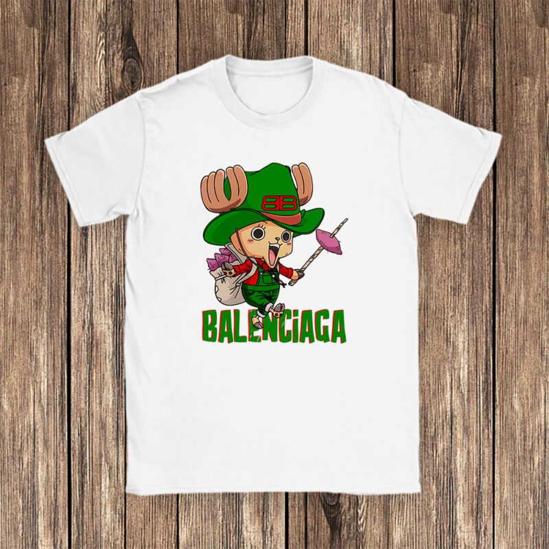 Chopperman Tony Tony Chopper One Piece Balenciaga Brand Unisex T Shirt Cotton Tee TAT6550 1