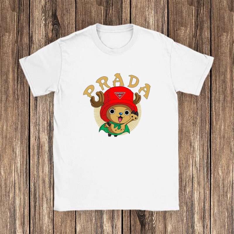 Chopperman Tony Tony Chopper One Piece Prada Brand Unisex T Shirt Cotton Tee TAT6277 1