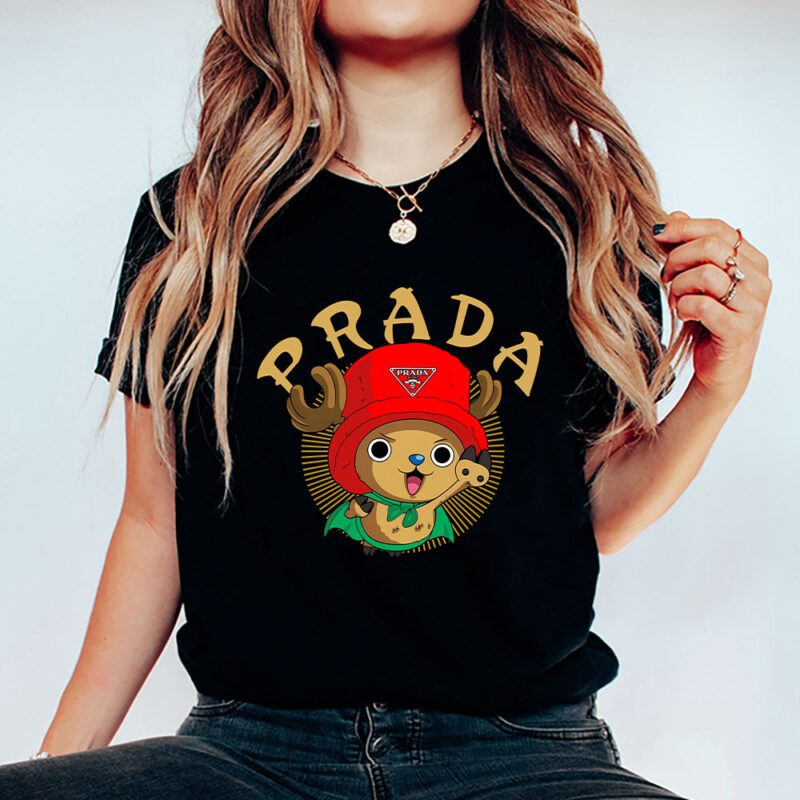Chopperman Tony Tony Chopper One Piece Prada Brand Unisex T Shirt Cotton Tee TAT6277 5
