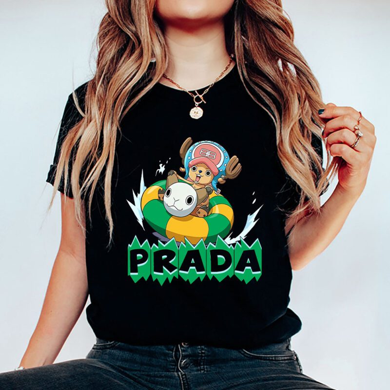 Chopperman Tony Tony Chopper One Piece Prada Brand Unisex T Shirt Cotton Tee TAT6278 5