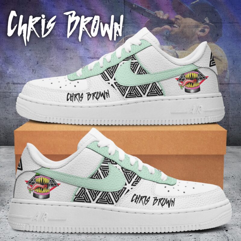 Chris Brown AF1 Sneaker Limited Air Force 1 Shoes ZSP1010