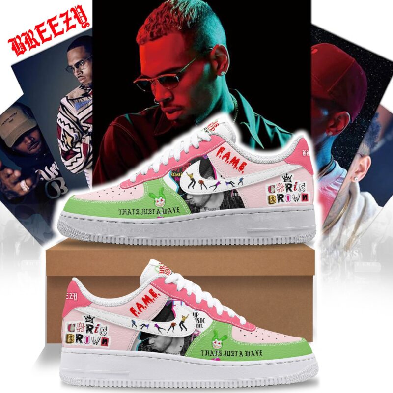 Chris Brown AF1 Sneaker Limited Air Force 1 Shoes ZSP1055