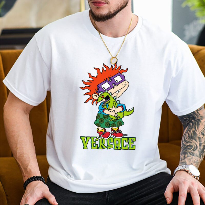 Chuckie Finster Versace Unisex T Shirt TAT5448 2