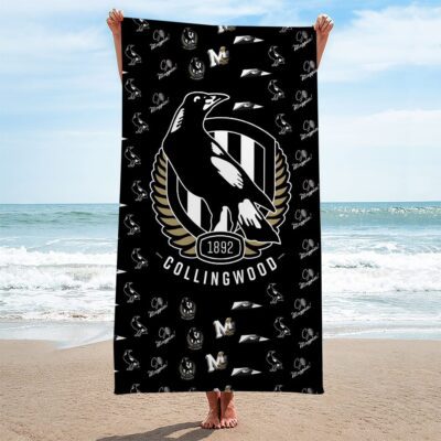 Collingwood FC Rectangle Beach Towel WBT1163