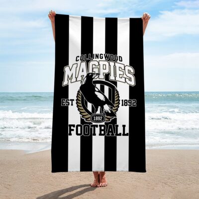 Collingwood FC Rectangle Beach Towel WBT1168