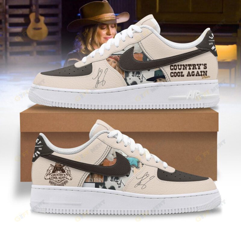 Country's Cool Again Lainey Wilson AF1 Sneaker Air Force 1 Limited Shoes GFA1060