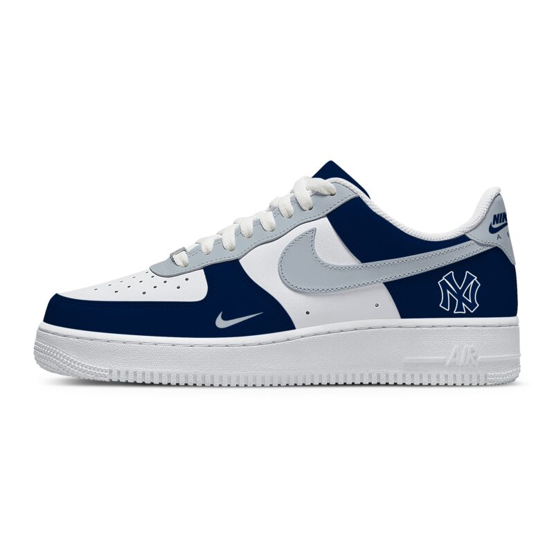 Custom Air Force 1 Low x MLB New York Yankees AF1 Limited Sneakers For Fan TCB1003