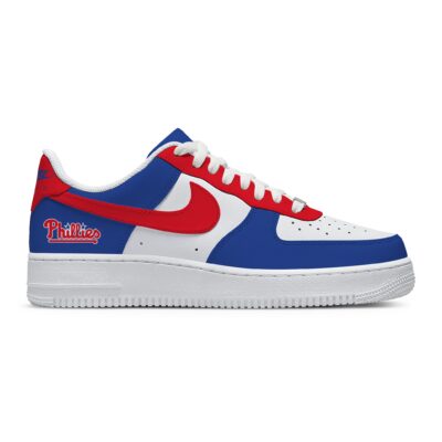 Custom Air Force 1 Low x MLB Philadelphia Phillies AF1 Limited Sneakers For Fan TCB1007 1