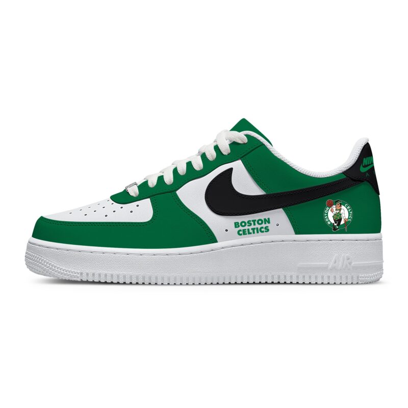 Custom Air Force 1 Low x NBA Boston Celtics AF1 Limited Sneakers For Fan TCB1043