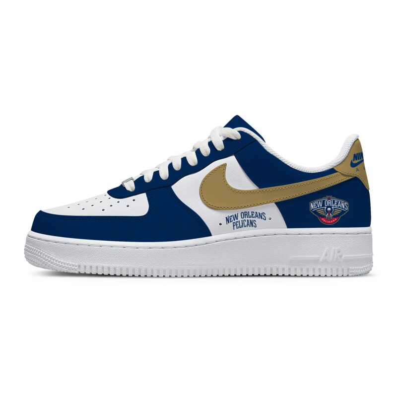 Custom Air Force 1 Low x NBA New Orleans Pelicans AF1 Limited Sneakers For Fan TCB1099