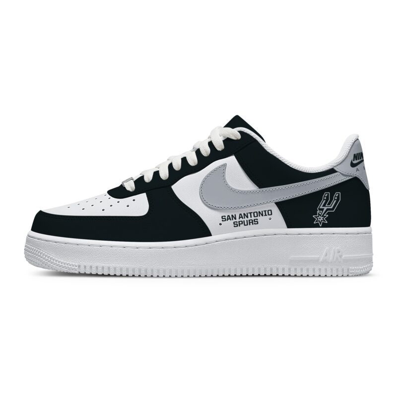 Custom Air Force 1 Low x NBA San Antonio Spurs AF1 Limited Sneakers For Fan TCB1034