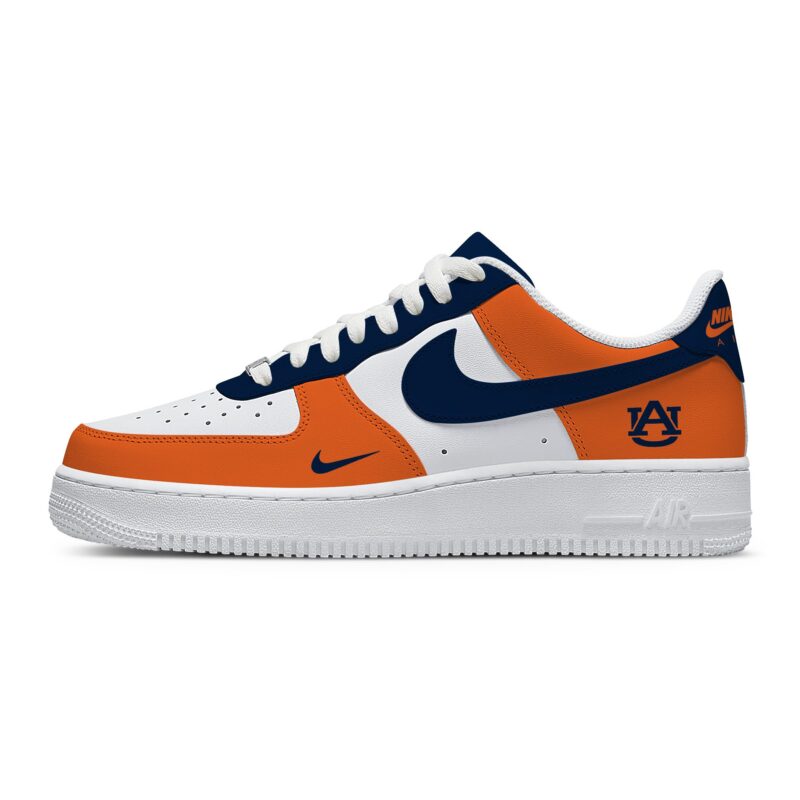 Custom Air Force 1 Low x NCAA Auburn Tigers AF1 Limited Sneakers For Fan TCB1113