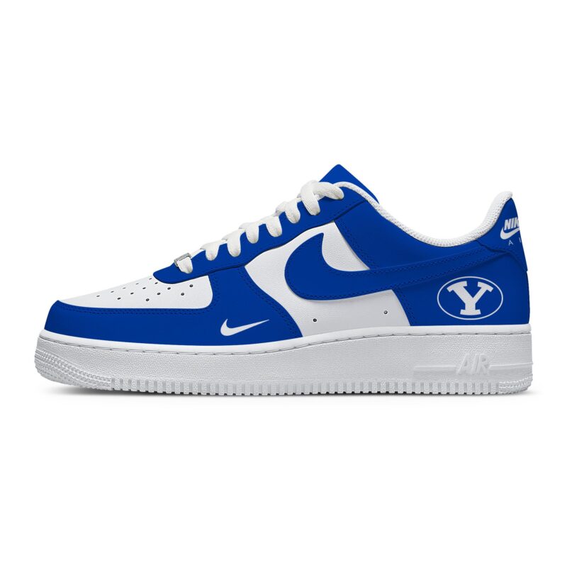 Custom Air Force 1 Low x NCAA BYU Cougars AF1 Limited Sneakers For Fan TCB1061