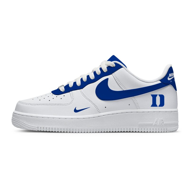 Custom Air Force 1 Low x NCAA Duke Blue Devils AF1 Limited Sneakers For Fan TCB1072