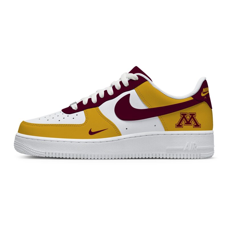 Custom Air Force 1 Low x NCAA Minnesota Golden Gophers AF1 Limited Sneakers For Fan TCB1057