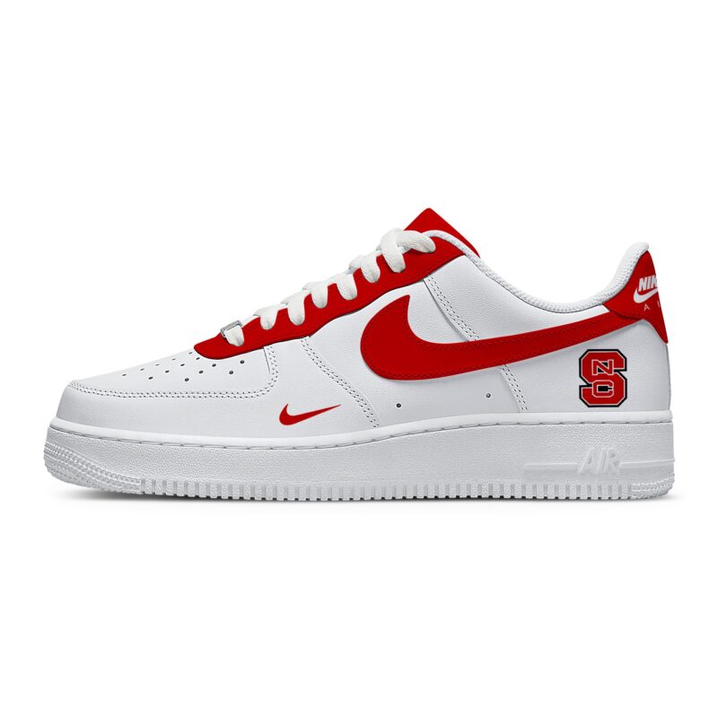 Custom Air Force 1 Low x NCAA NC State Wolfpack AF1 Limited Sneakers For Fan TCB1118