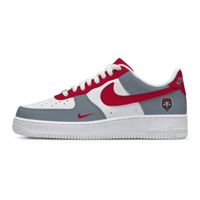 Custom Air Force 1 Low x NCAA New Mexico Lobos AF1 Limited Sneakers For Fan TCB1068