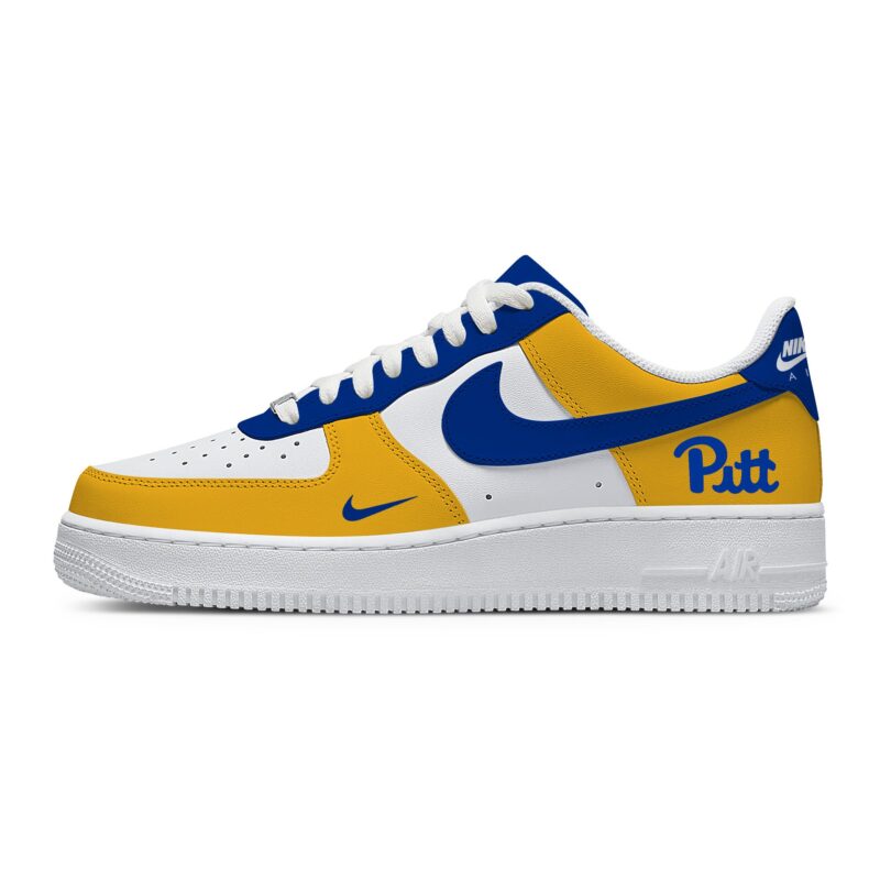 Custom Air Force 1 Low x NCAA Pittsburgh Panthers AF1 Limited Sneakers For Fan TCB1088