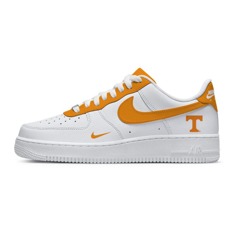 Custom Air Force 1 Low x NCAA Tennessee Volunteers AF1 Limited Sneakers For Fan TCB1059