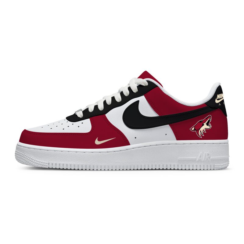 Custom Air Force 1 Low x NHL Arizona Coyotes AF1 Limited Sneakers For Fan TCB1073