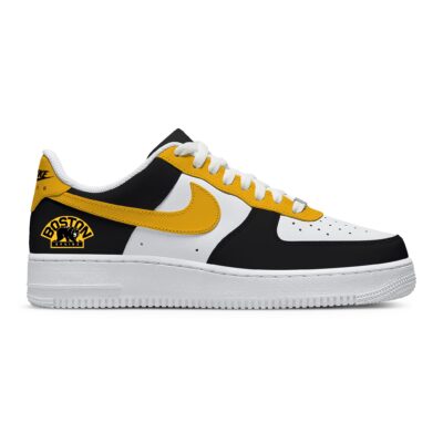 Custom Air Force 1 Low x NHL Boston Bruins AF1 Limited Sneakers For Fan TCB1032 1
