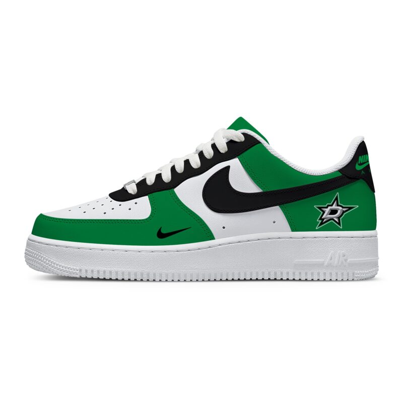 Custom Air Force 1 Low x NHL Dallas Stars AF1 Limited Sneakers For Fan TCB1030