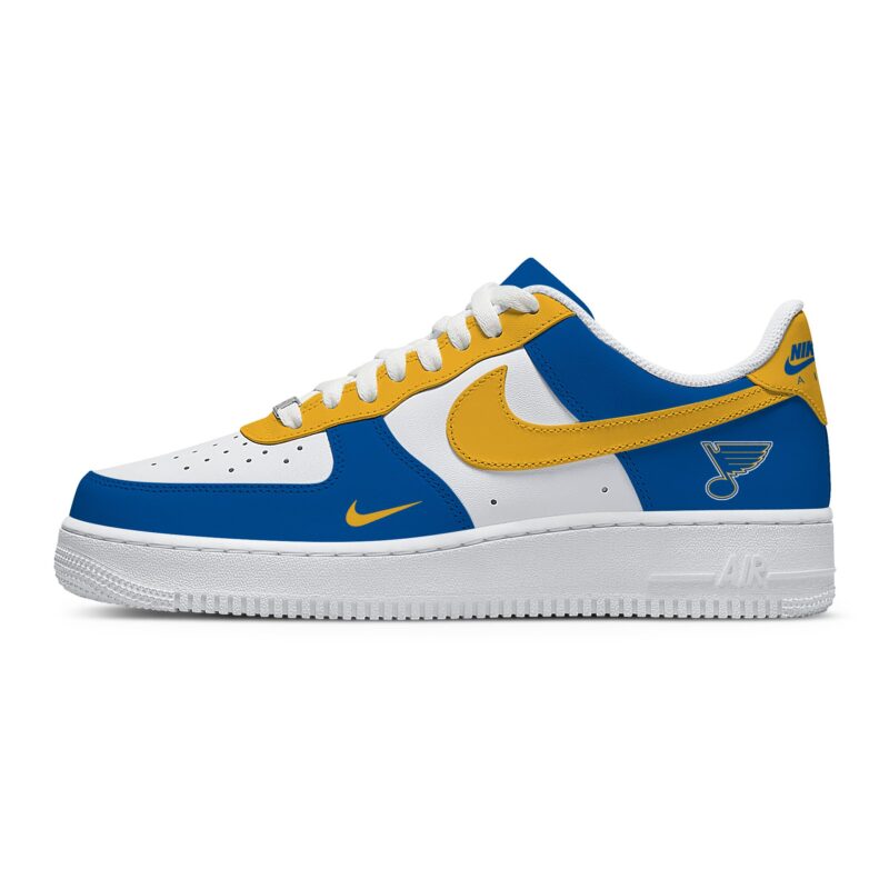 Custom Air Force 1 Low x NHL St. Louis Blues AF1 Limited Sneakers For Fan TCB1017