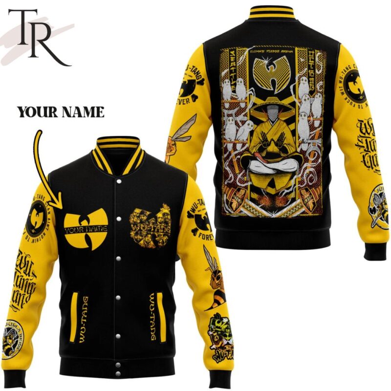 Custom Name Wu-Tang Clan Forever Baseball Jacket TBJ1040