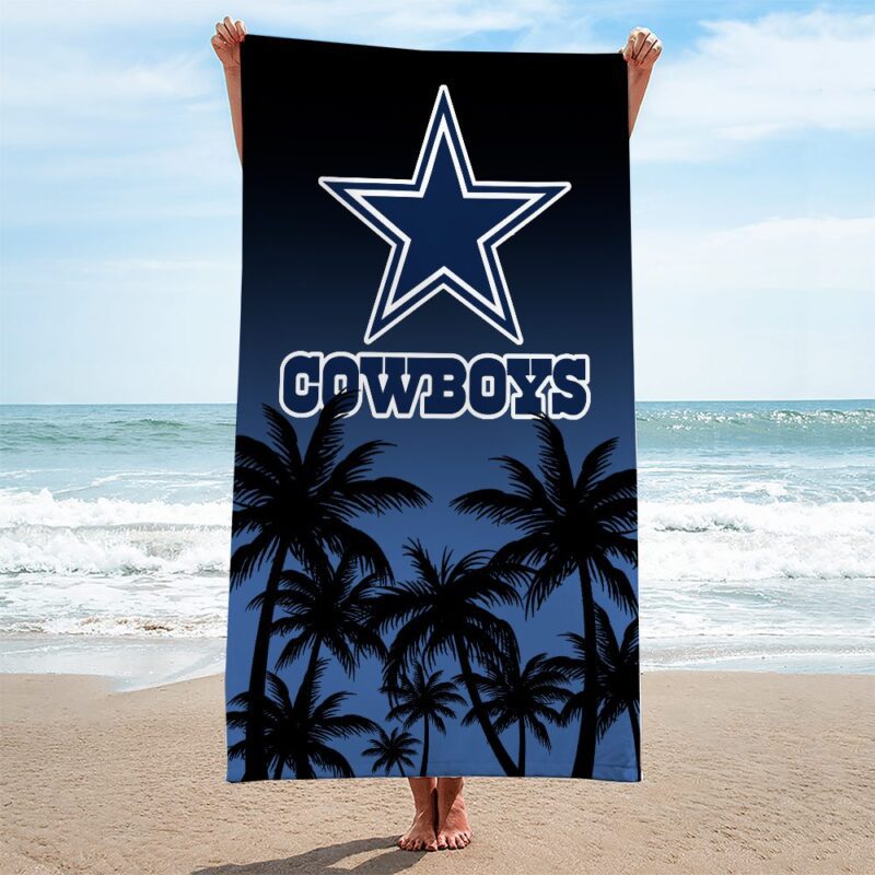Dallas Cowboys Rectangle Beach Towel WBT1000