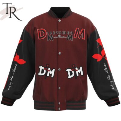 Depeche Mode Memento Mori World Tour 2024 Baseball Jacket TBJ1046 2