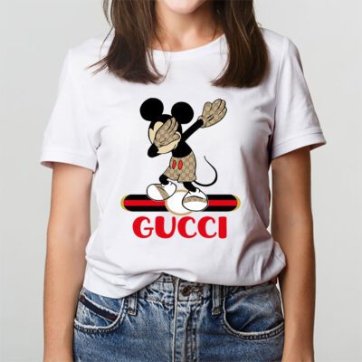 Disney Mickey Gucci Unisex T Shirt Cotton Tee TAT14294 3