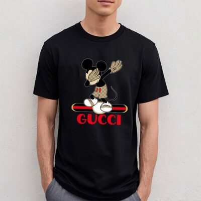 Disney Mickey Gucci Unisex T Shirt Cotton Tee TAT14294 4
