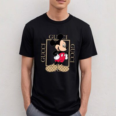 Disney Mickey Gucci Unisex T Shirt Cotton Tee TAT14297 4