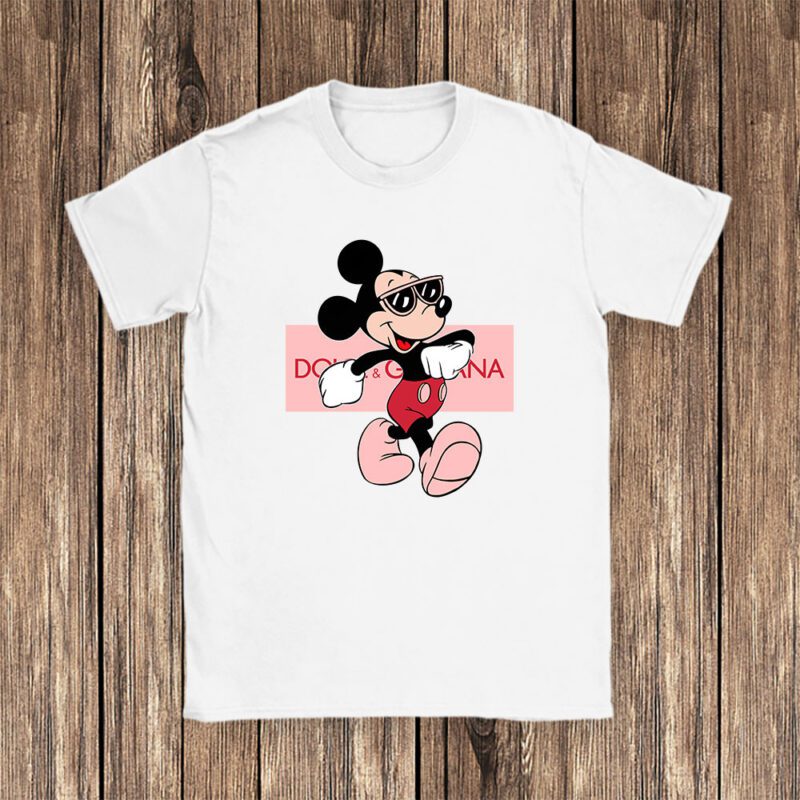 Disney Mickey Mouse Dolce Gabbana Unisex T Shirt Cotton Tee TAT14303 1