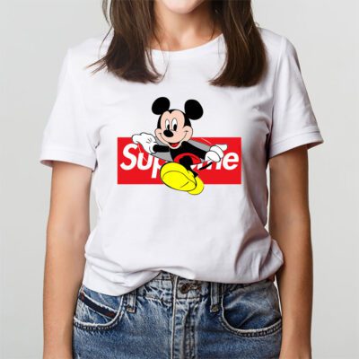 Disney Mickey Mouse Supreme Unisex T Shirt Cotton Tee TAT14310 3