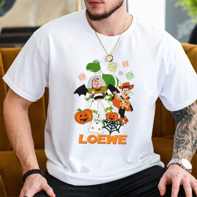 Disney Pixar Toy Story Halloween Loewe Unisex T Shirt Cotton Tee TAT10081 2
