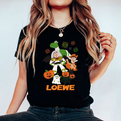 Disney Pixar Toy Story Halloween Loewe Unisex T Shirt Cotton Tee TAT10081 5