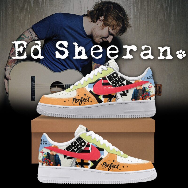 Ed Sheeran AF1 Sneaker Limited Air Force 1 Shoes ZSP1017