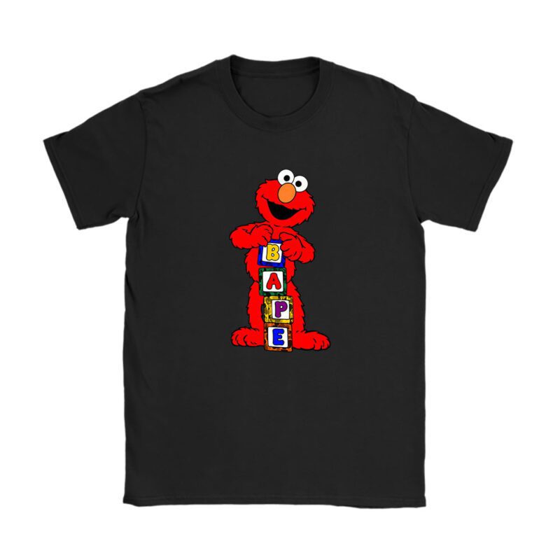 Elmo Sesame Street Bape Unisex T-Shirt TAT5497