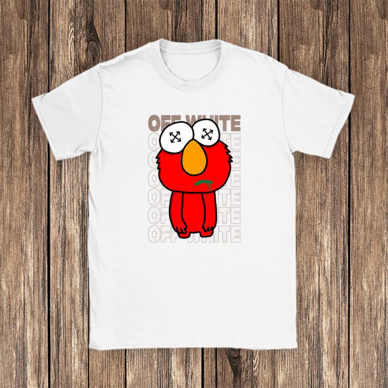 Elmo Sesame Street Offwhite Unisex T Shirt TAT5504 1
