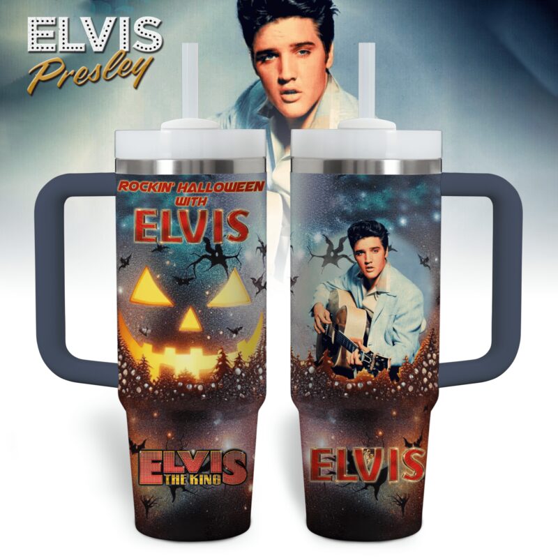 Elvis Presley Music Custom 40Oz Stanley Tumbler ZST1003