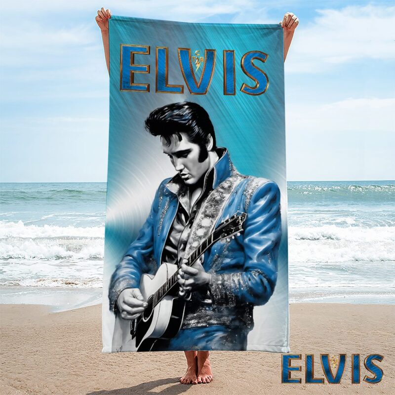 Elvis Presley Rectangle Beach Towel WBT1010