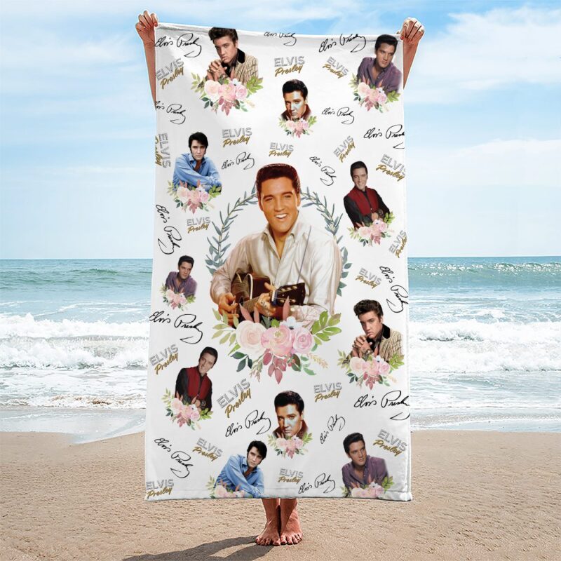 Elvis Presley Rectangle Beach Towel WBT1015