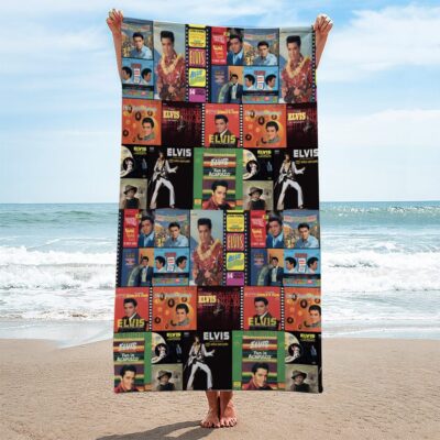 Elvis Presley Rectangle Beach Towel WBT1101