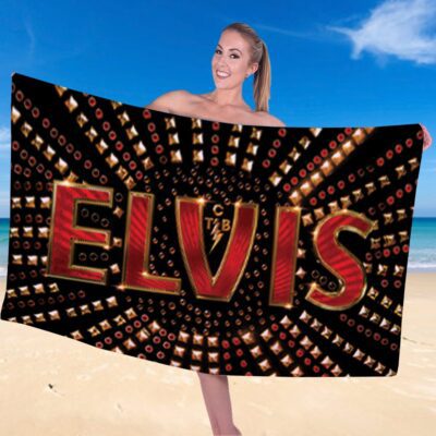 Elvis Presley Rectangle Beach Towel WBT1109