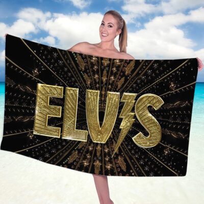 Elvis Presley Rectangle Beach Towel WBT1110