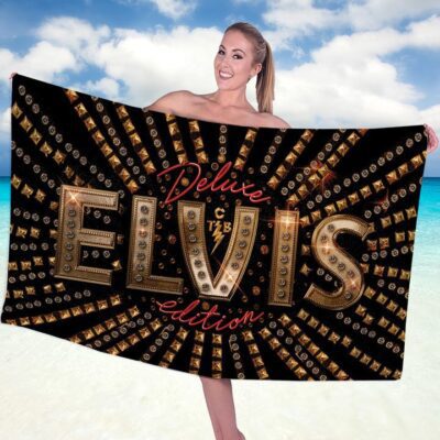 Elvis Presley Rectangle Beach Towel WBT1111