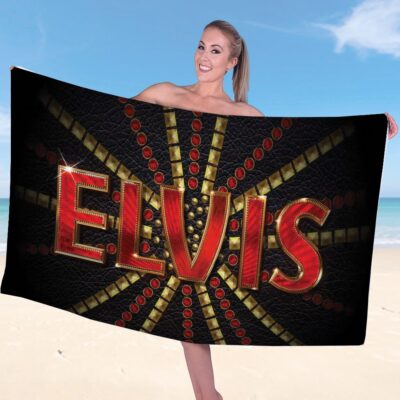 Elvis Presley Rectangle Beach Towel WBT1123
