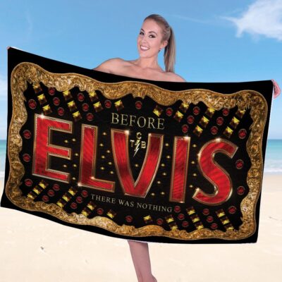 Elvis Presley Rectangle Beach Towel WBT1128