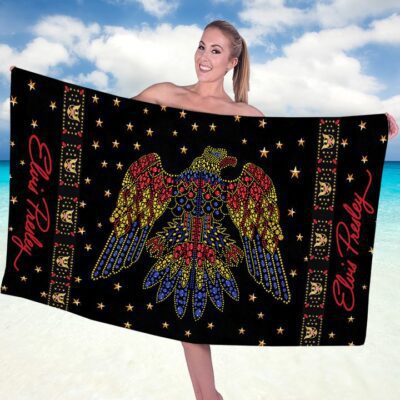 Elvis Presley Rectangle Beach Towel WBT1132
